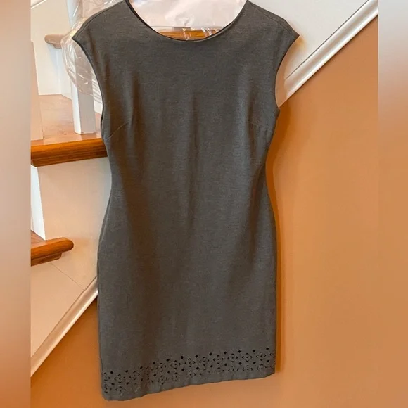 Banana Republic | Dresses | Banana Republic Sz 4 Sophisticated Lined Gray Knit Dress Open Edge Hem Detail | Poshmark Banana Republic | Dresses | Banana Republic Sz 4 Sophisticated Lined Gray Knit Dress Open Edge Hem Detail | Poshmark